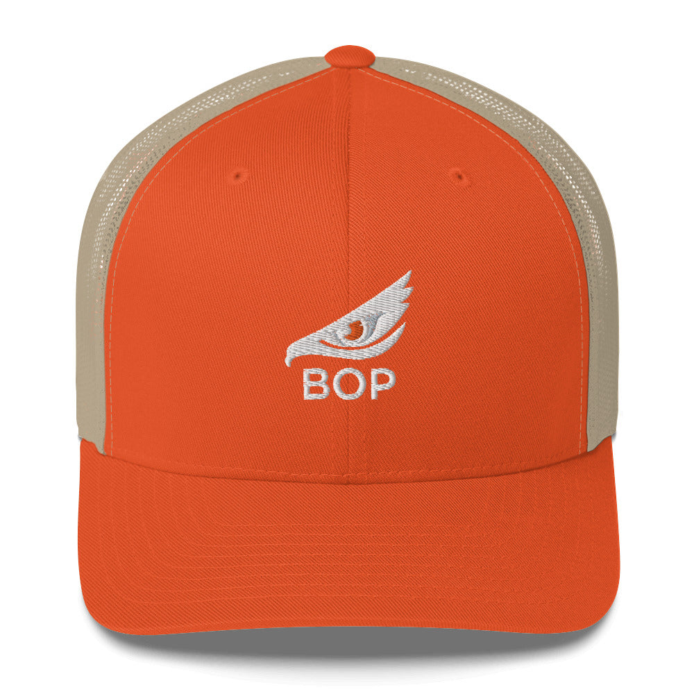 BOP Lifestyle Eagle Eye Trucker Cap