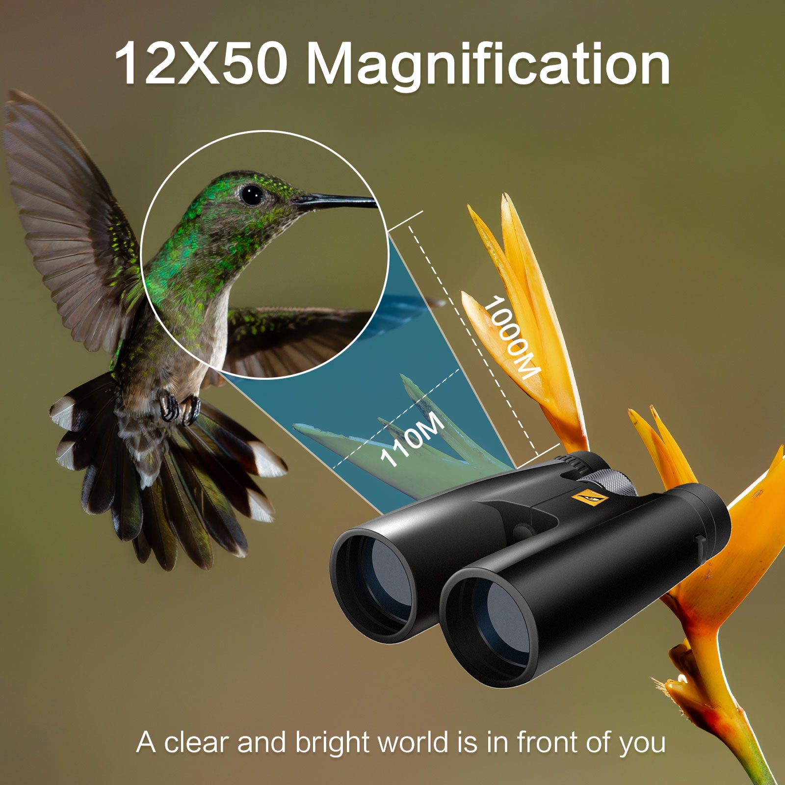 12x50 magnification sales