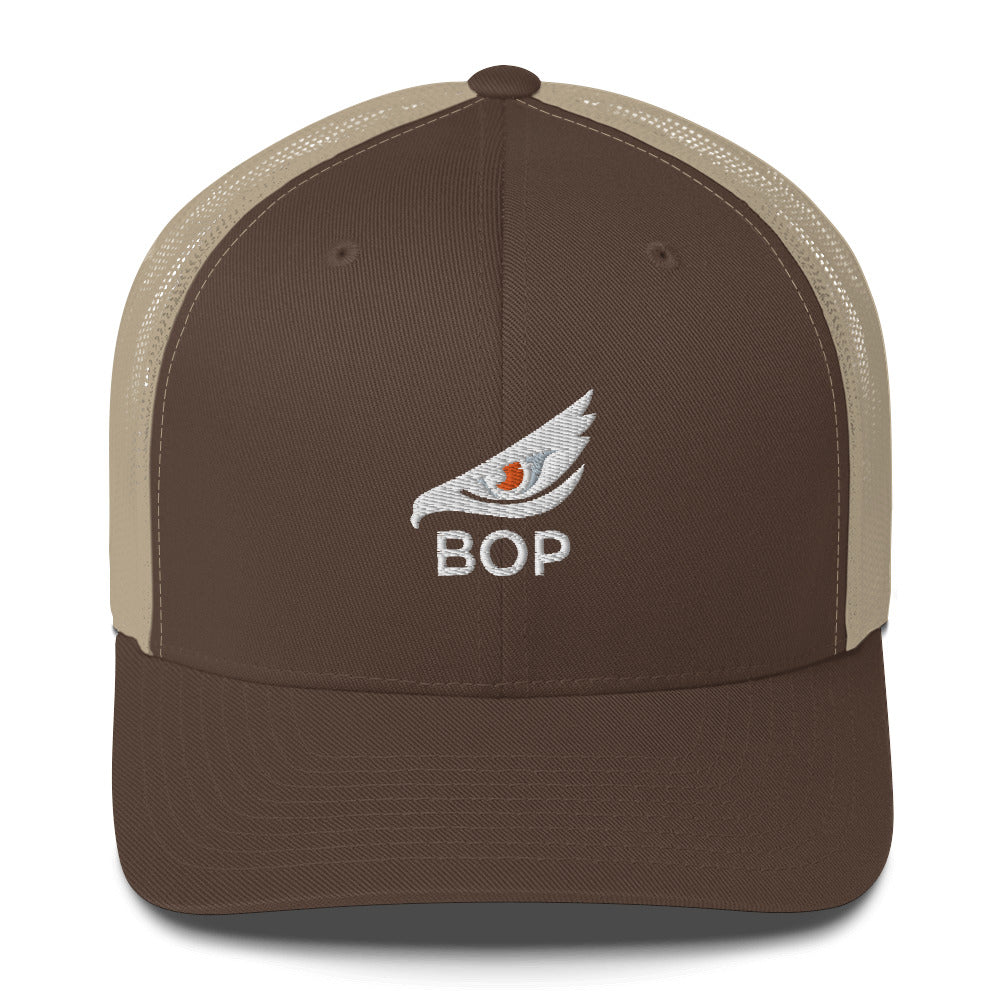 BOP Lifestyle Eagle Eye Trucker Cap